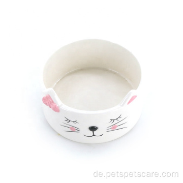 Luxus Haustier Feeding Bowl Keramik Haustierhund Schüssel